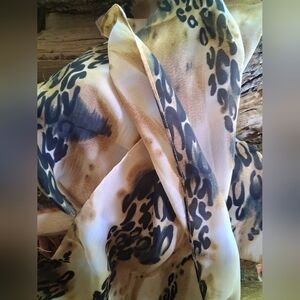 Leopard Print Scarf